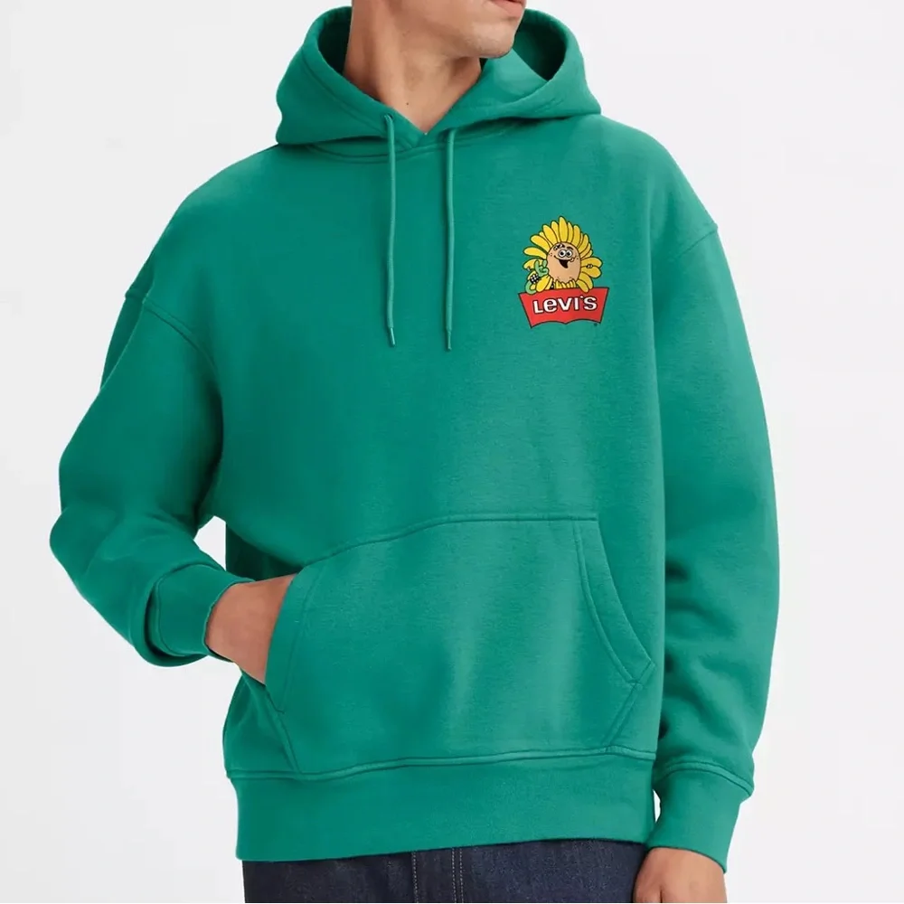 LEVIS pullover hoodie sweatshirt LARGE
